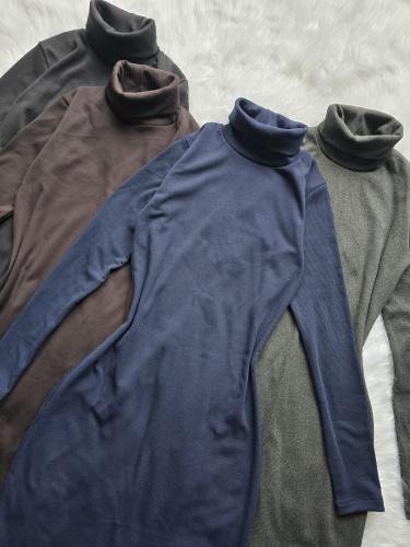 Maxi Vestido Polera Morley Frisado - Miniatura 2