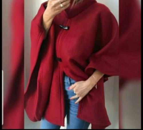 Poncho Polar Boton - Miniatura 3