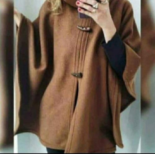 Poncho Polar Boton - Miniatura 4