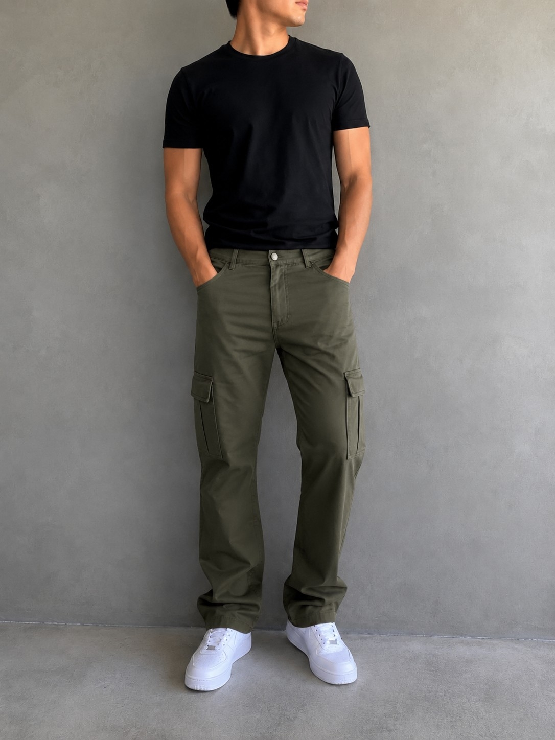 Pantalon Cargo Gabardina - Imagen 6