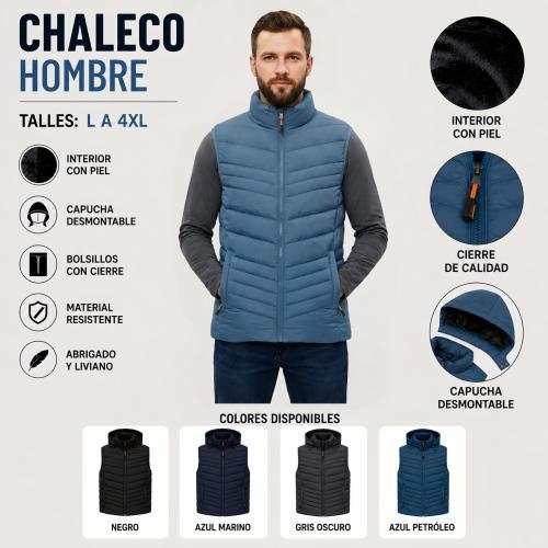 Chaleco Clásico X Curva