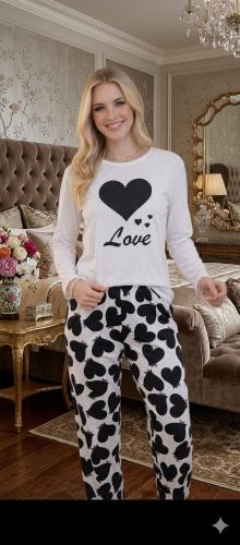 Pijama Largo , Remera Larga - Miniatura 5