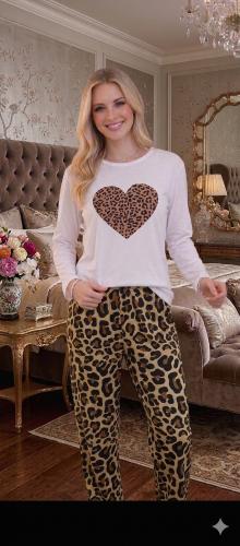 Pijama Largo , Remera Larga - Miniatura 8