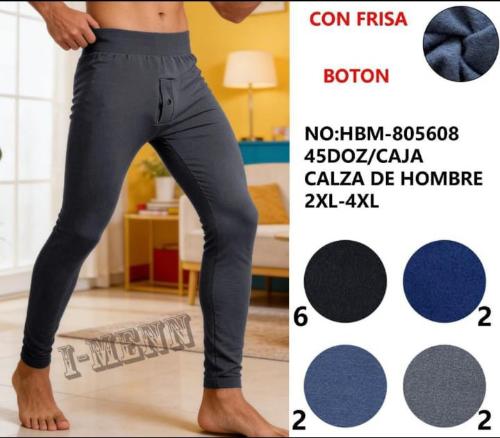 Calza Térmica Hombre con Frisa