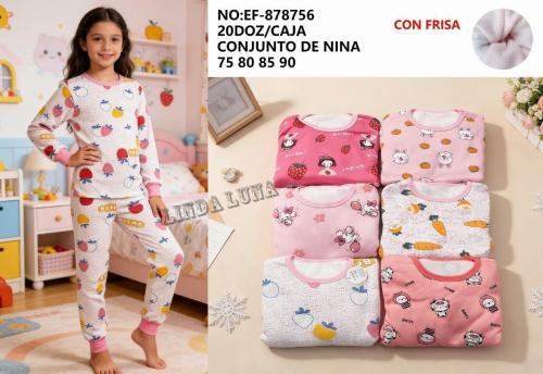 Pijamas Frizadas e Importados para Nena y Nene