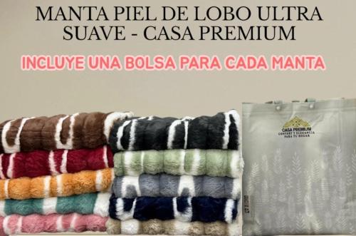 Manta Corderito Piel Lobo 2 1/2 - Miniatura 3