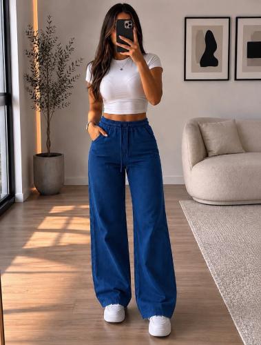 Pantalón Importado con Piel