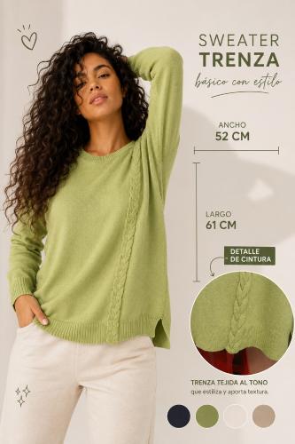 Sweater Trenzas