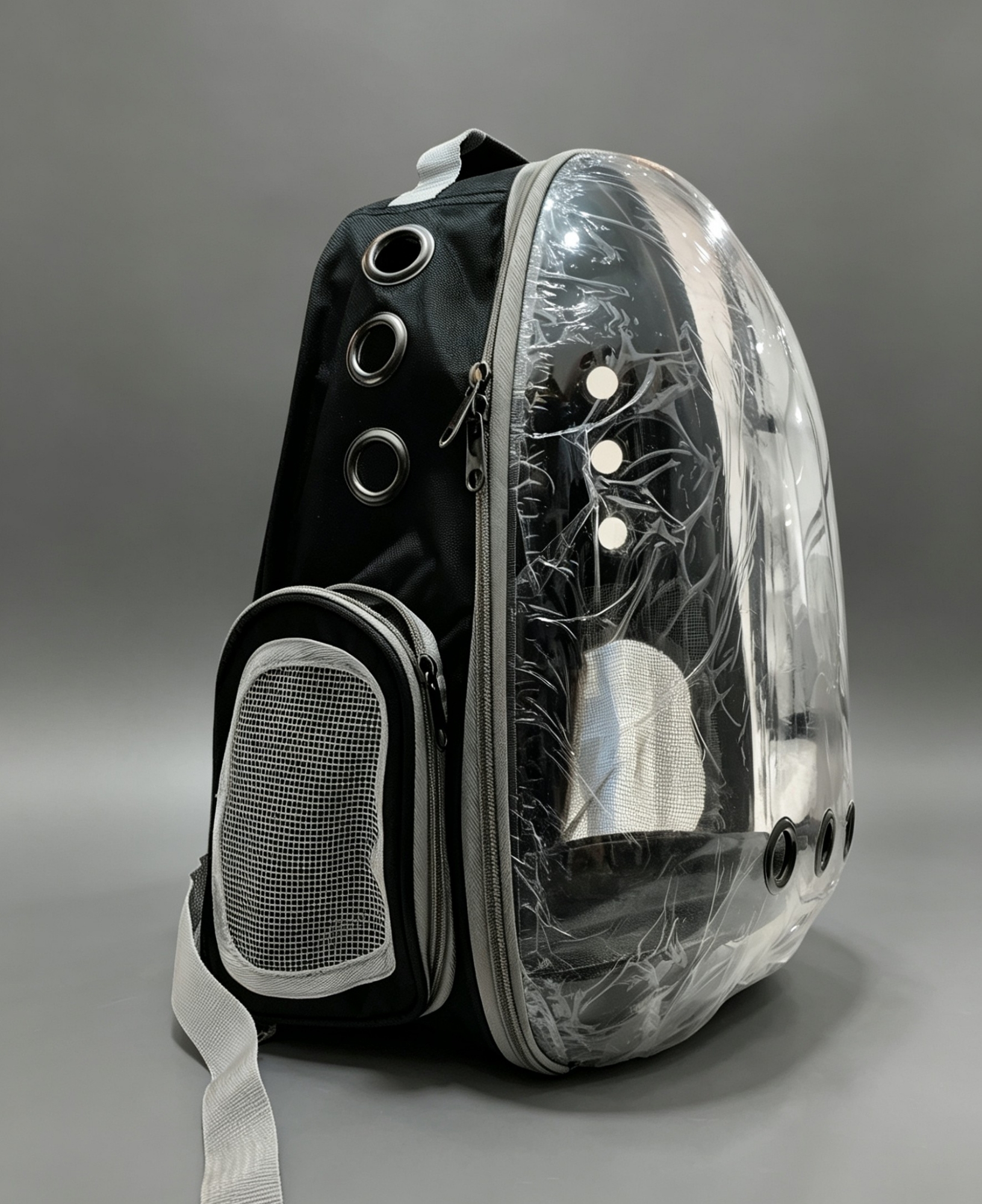 Mochila Transportadora Mascotas Gato Perro - Imagen 2