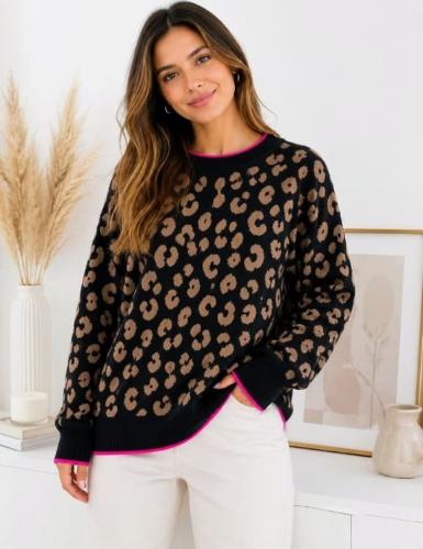 Suéters Animal Print
