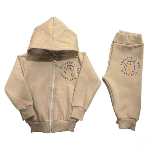 Conjunto con Campera de Friza Peinada - Miniatura 2