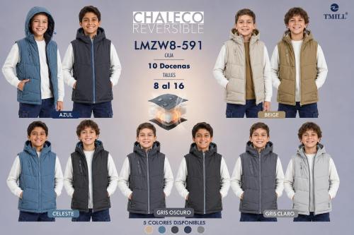 Chaleco Reversibles de Niño