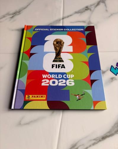 Álbum Tapa Dura Oficial Panini Mundial Fifa 2026
