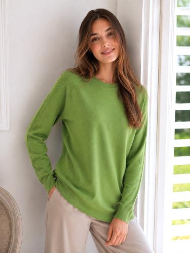 Sweater Exito 17 Colores. Bremer. Verde Manzana - Miniatura 2