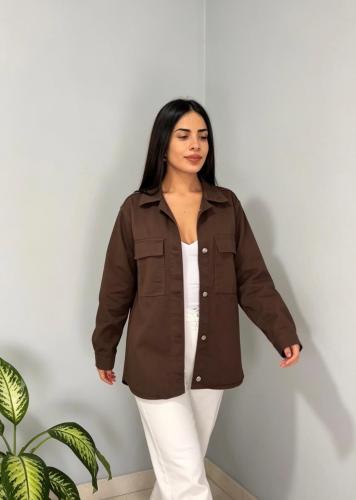 Camisaco Liso Choco
