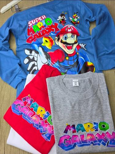 Camiseta Doble Estampado-mario Bros - Miniatura 2
