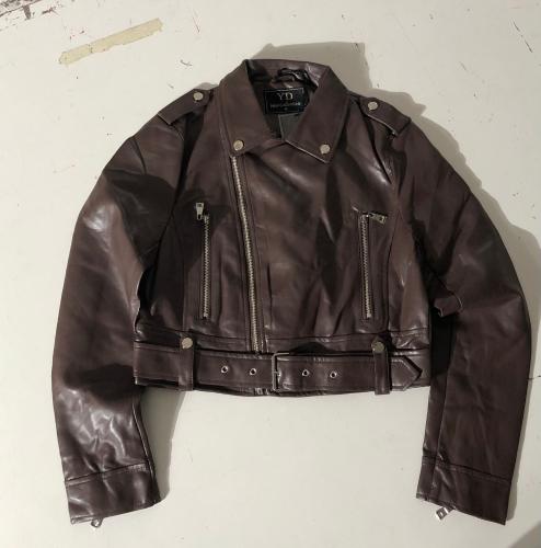 Campera Cinto Ecocuero Mujer - Miniatura 6