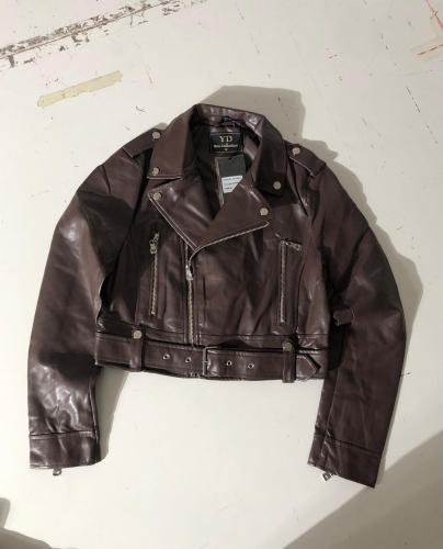 Campera Cinto Ecocuero Mujer - Miniatura 7