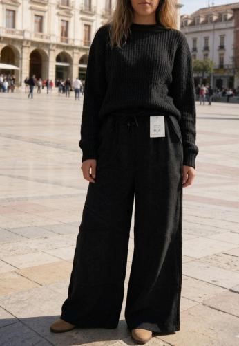 Pantalon Algodón Frisado - Miniatura 3