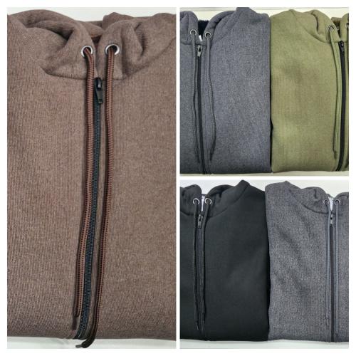 Campera Darlon Rib con Piel