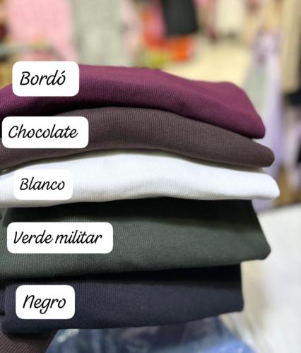 Media Polera de Morley Frizada.