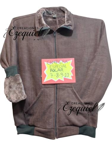 Campera Especial Polar con Piel
