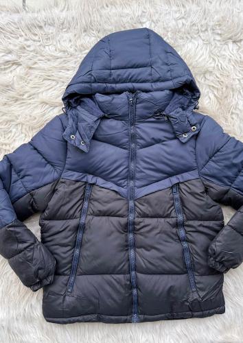 Campera Combinada con Piel Importado - Miniatura 3