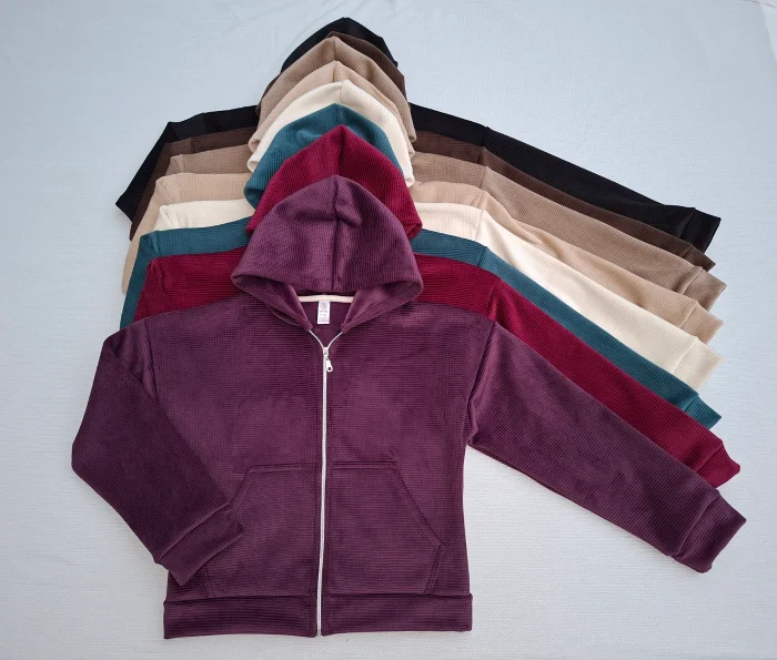 Campera de Wafle con Plush