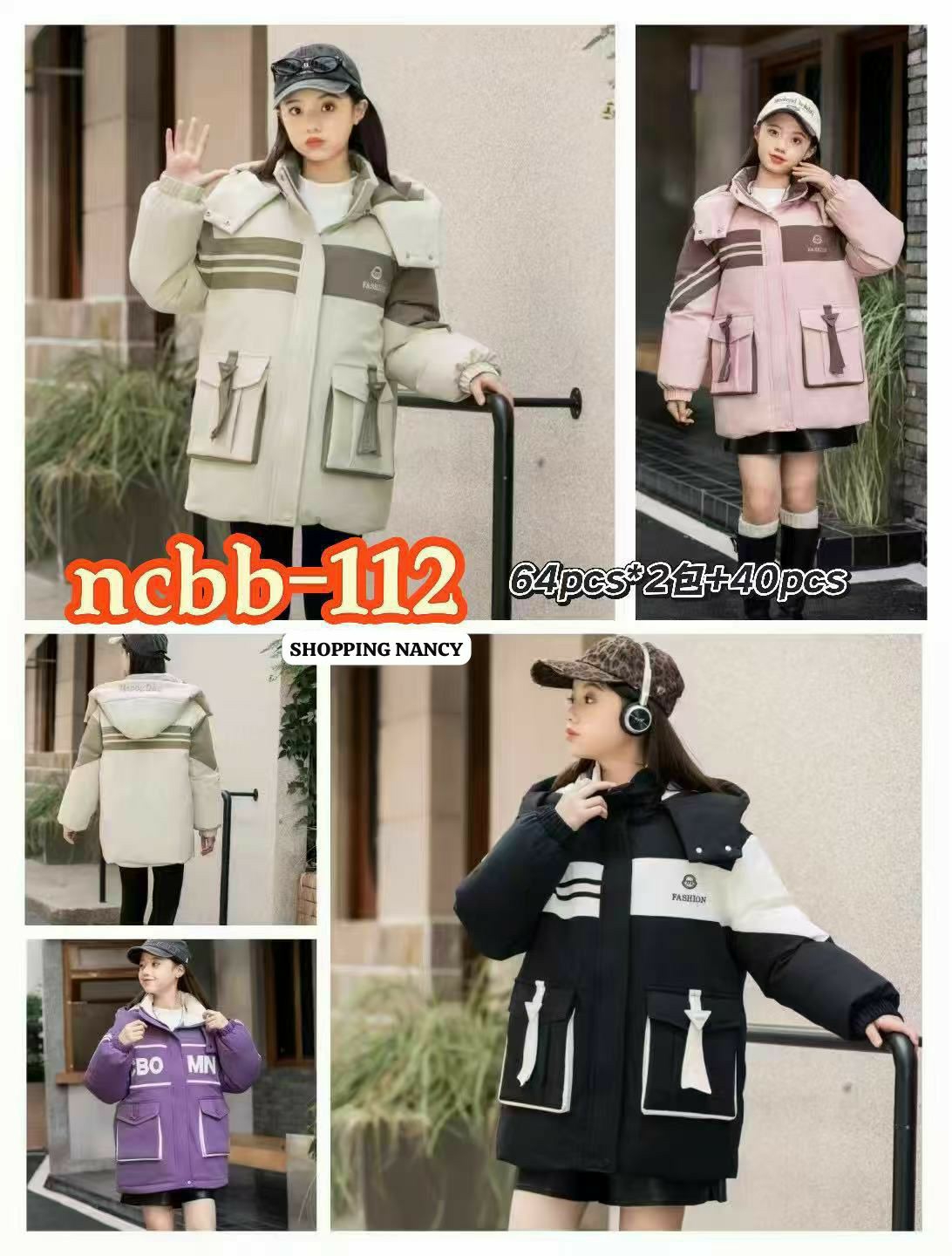 Camperas de Niñas Calentitas - Imagen 3