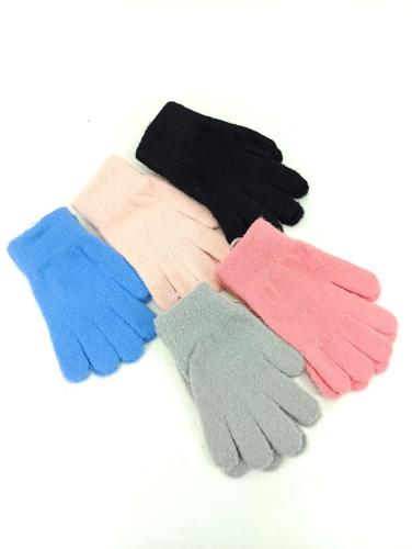 Guantes Abrigados Suaves Lisos