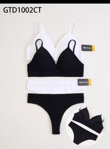 Conjunto Capicua Blanco / Negro