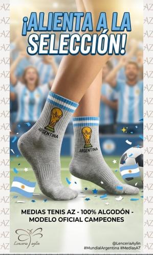 Medias de la Selección Argentina Tenis