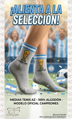 Medias de la Selección Argentina Tenis