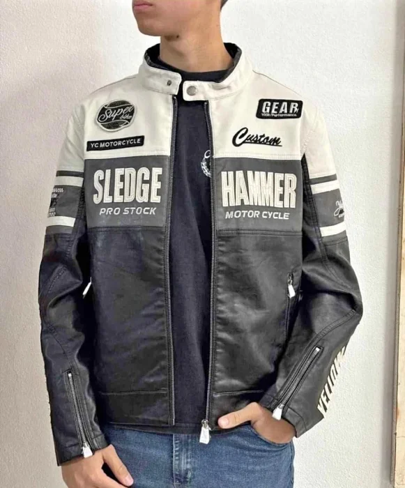 Campera Eco Cuero Yd Moto