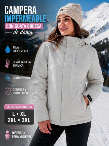 Campera Impermeable Guata/termica