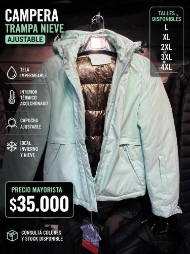 Campera Trampa Guata/termica/trampa Nieve