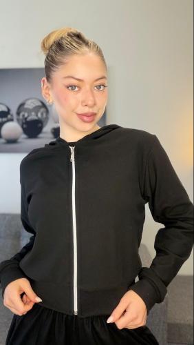 Campera C/ Capucha: Tela Darlon Pique - Miniatura 2