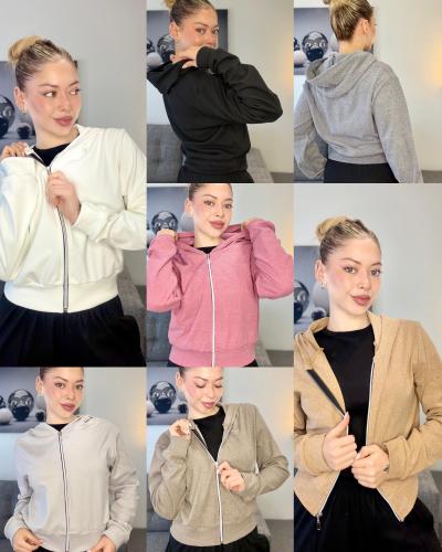 Campera C/ Capucha: Tela Darlon Pique - Miniatura 3