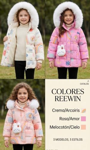 Campera  Nena Abrigados 4a12 Importadas  Forro Frizado