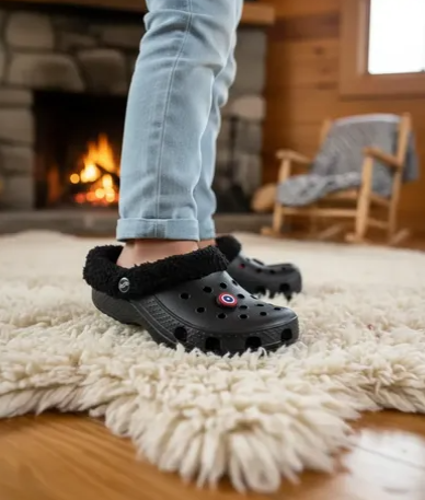 Sueco con Peluche Abrigo Niños Seawalk Winter Tipo  Crocs (19/20 al 33/34)
