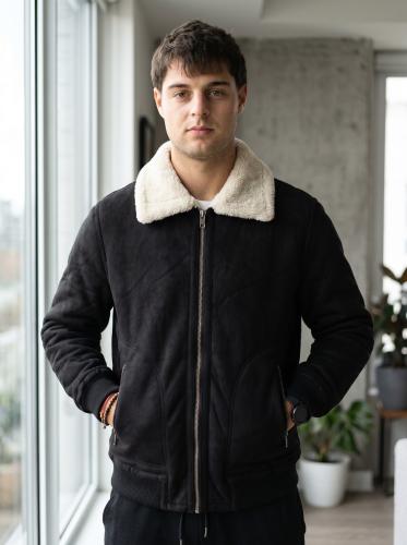 Campera de Gamuza con Corderoy - Miniatura 5