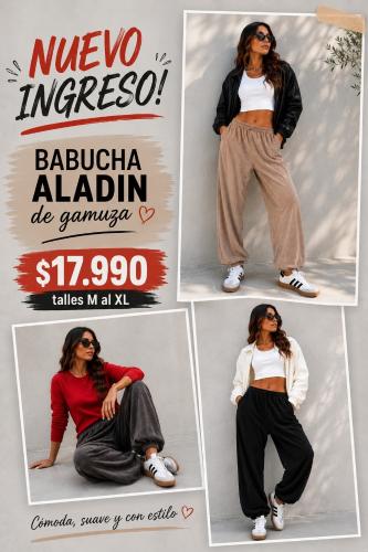 Babucha Gamuza