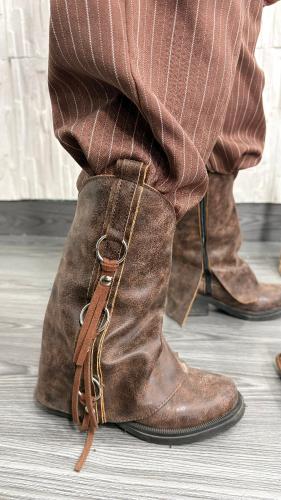 Art. Tessa Chocolate (texanas Botas de Nena) - Miniatura 2
