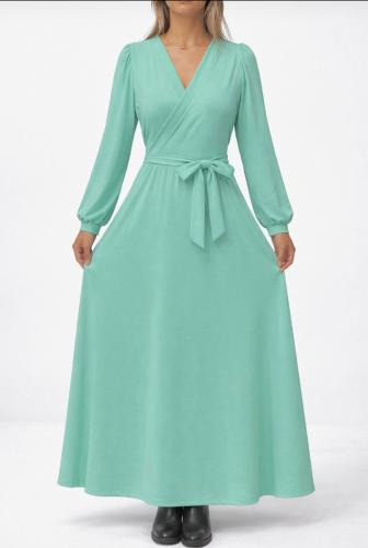 Vestido Cruzado Modal Dama - Miniatura 5