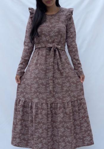 Vestido Darlon Estampada Dama - Miniatura 2