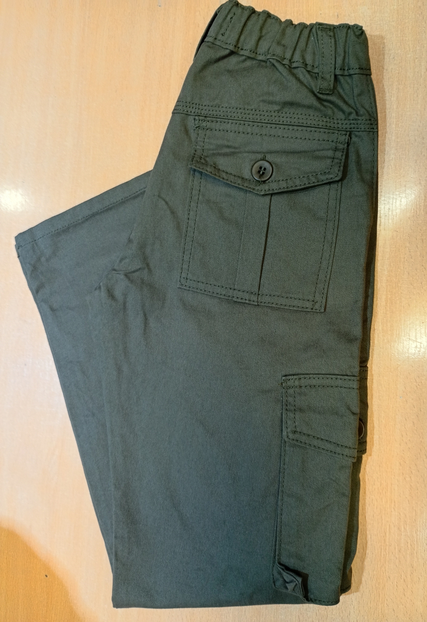 Pantalón Cargo de Niño Recto - Imagen 2