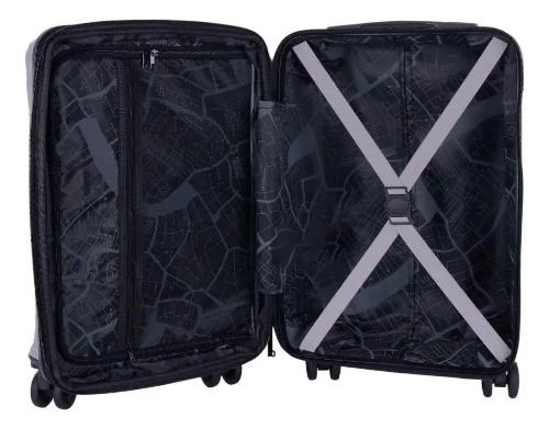 Valija Wanderlust Expandible Urban Silver 20 Doble Rueda - Miniatura 4