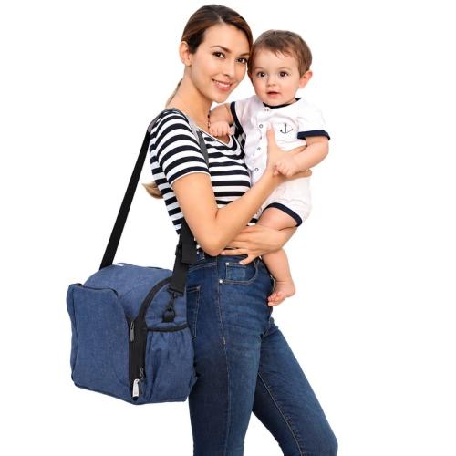 Silla de Comer Bebe Plegable Portatil Bolso Mochila - Miniatura 4