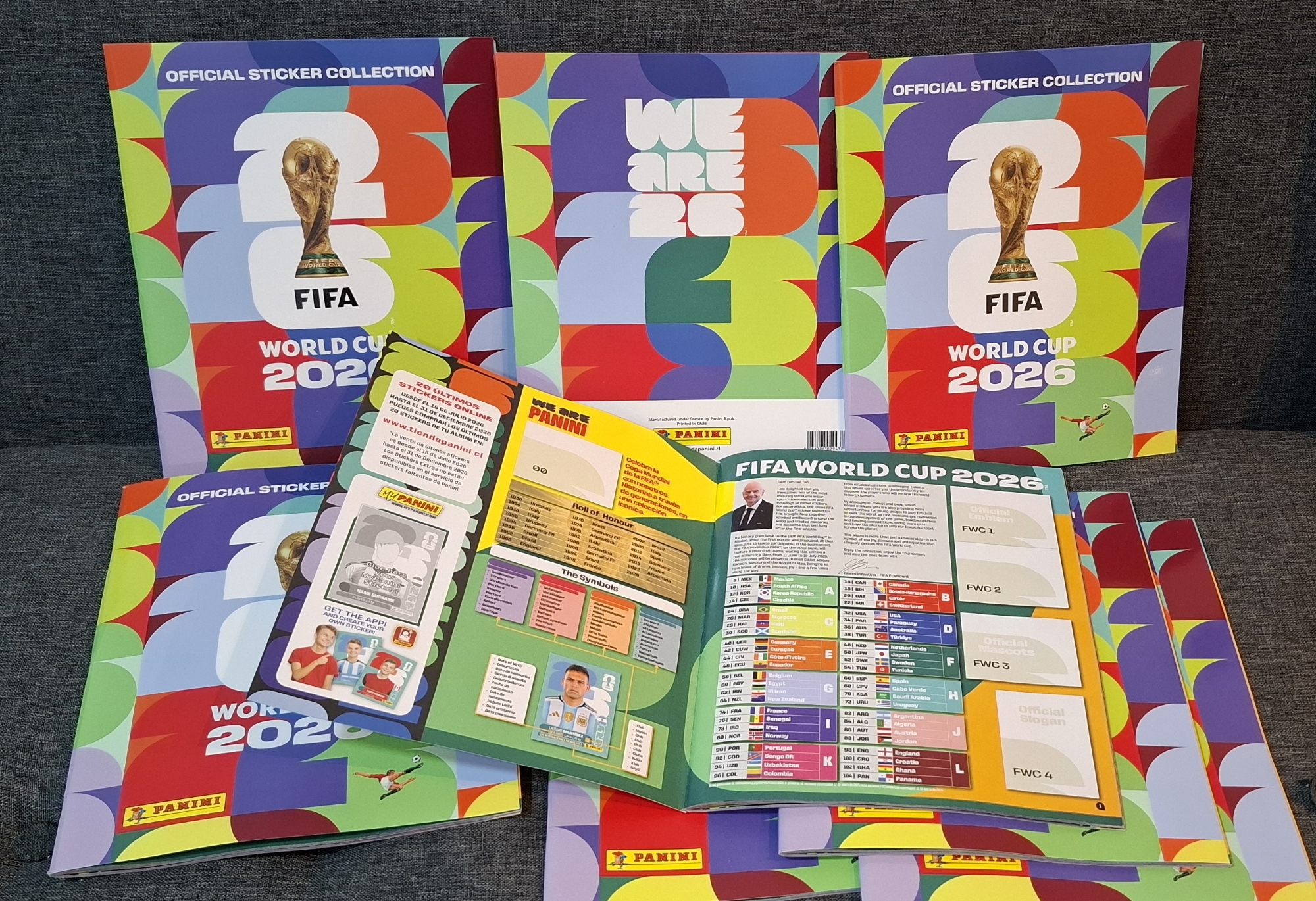 Album Panini 2026 Tapa Blanda - Imagen 2