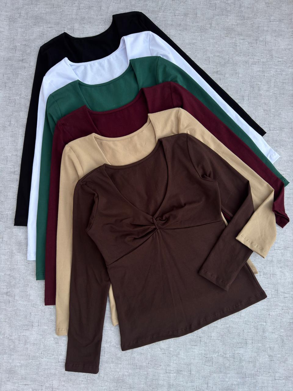 Camiseta Nudo ( Algodón con Lycra) - Imagen 2